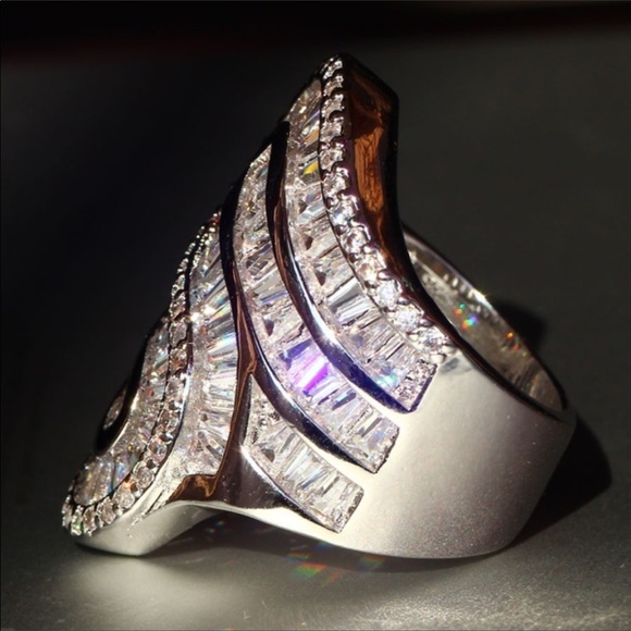 STERLING SILVER SWIRL - Picture 2 of 8